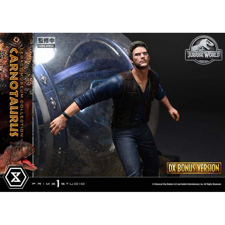 Prime 1 Studio - Jurassic World – Carnotaurus Legacy Museum Collection Deluxe Bonus-Version 1:15