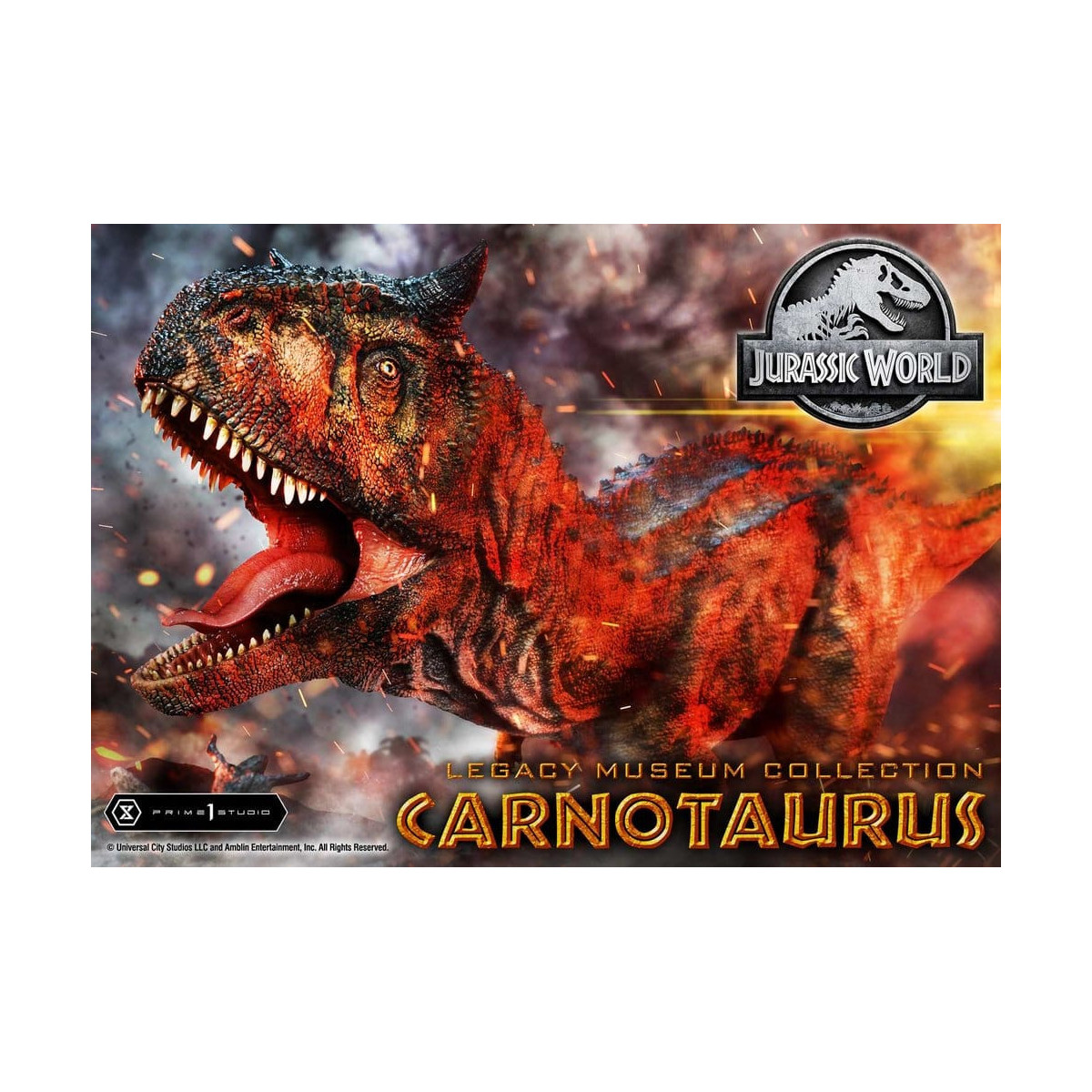 Prime 1 Studio - Jurassic World – Carnotaurus Legacy Museum Collection 1:15