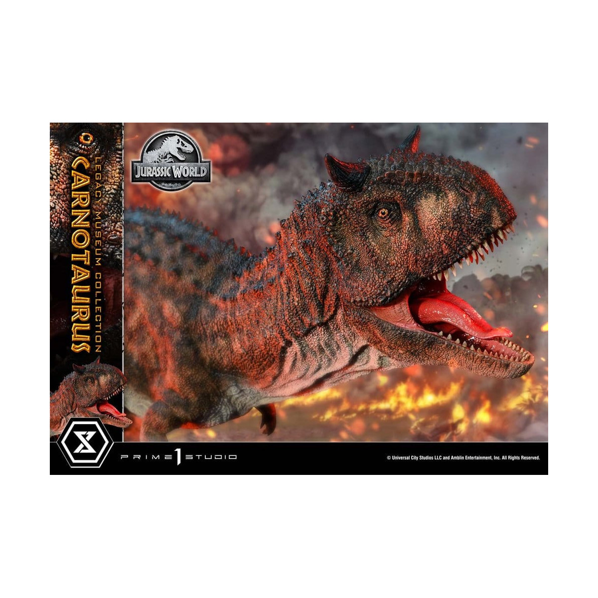 Prime 1 Studio - Jurassic World – Carnotaurus Legacy Museum Collection 1:15