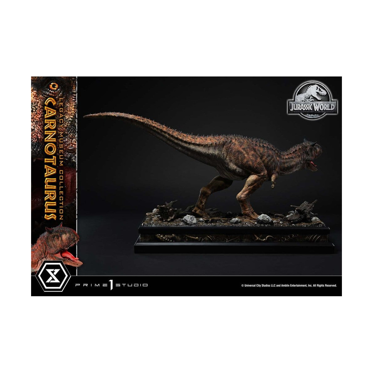 Prime 1 Studio - Jurassic World – Carnotaurus Legacy Museum Collection 1:15