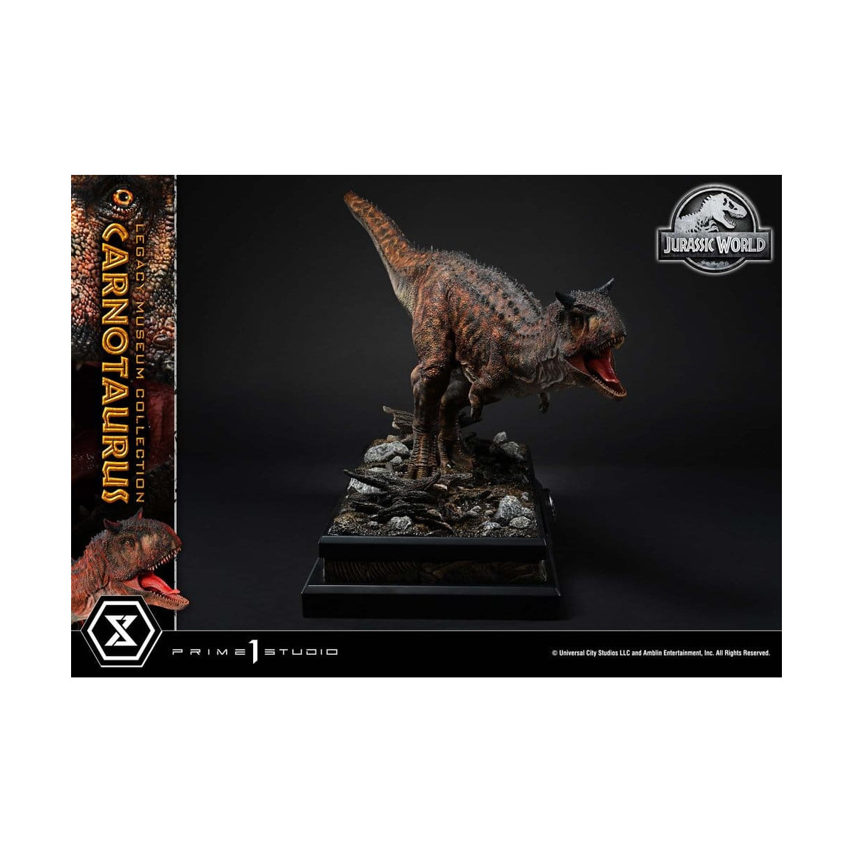Prime 1 Studio - Jurassic World – Carnotaurus Legacy Museum Collection 1:15