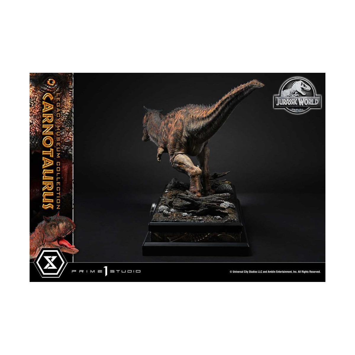 Prime 1 Studio - Jurassic World – Carnotaurus Legacy Museum Collection 1:15