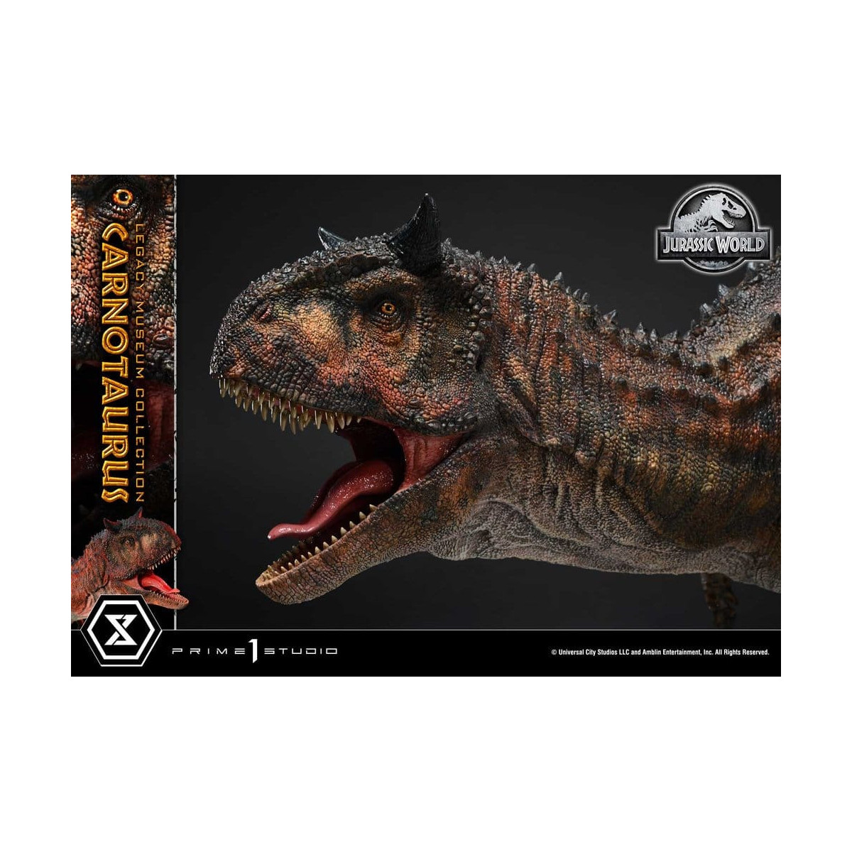 Prime 1 Studio - Jurassic World – Carnotaurus Legacy Museum Collection 1:15