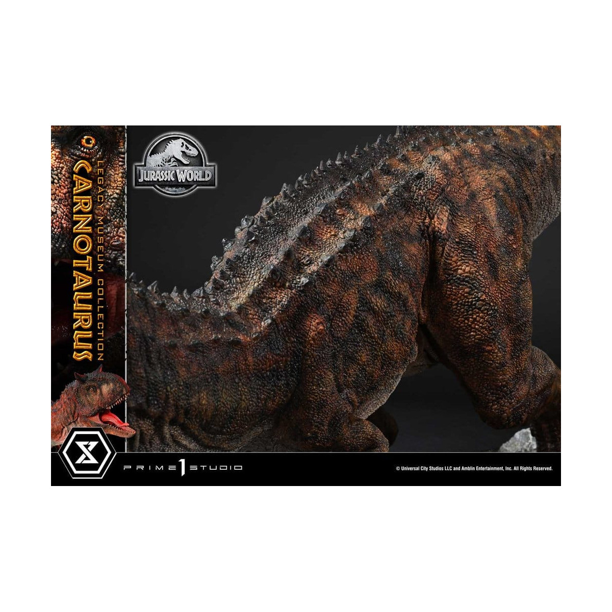 Prime 1 Studio - Jurassic World – Carnotaurus Legacy Museum Collection 1:15