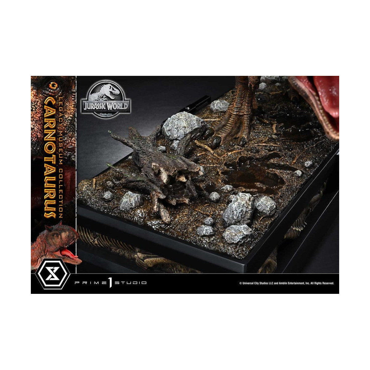 Prime 1 Studio - Jurassic World – Carnotaurus Legacy Museum Collection 1:15