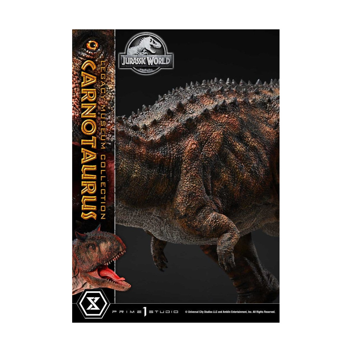 Prime 1 Studio - Jurassic World – Carnotaurus Legacy Museum Collection 1:15