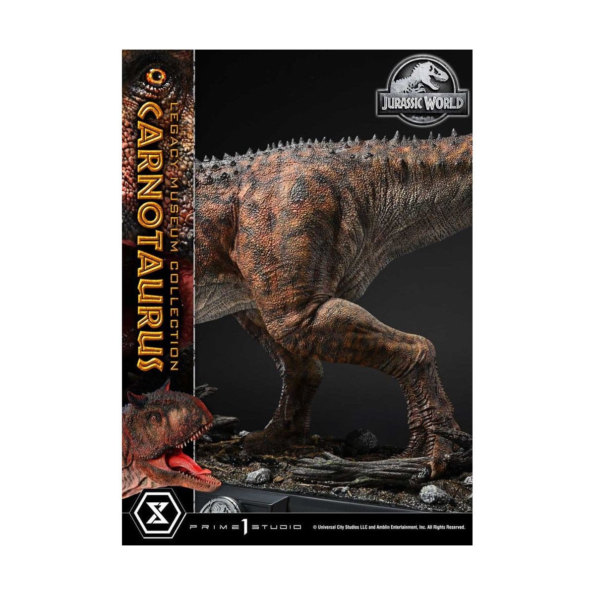 Prime 1 Studio - Jurassic World – Carnotaurus Legacy Museum Collection 1:15