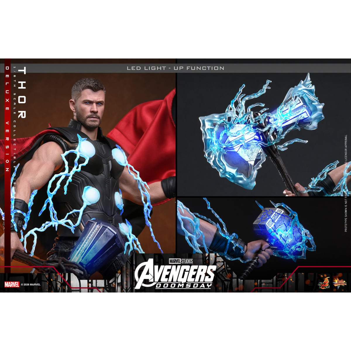Hot Toys – „ Thor “ Deluxe 1/6 – „ Avengers “: Doomsday