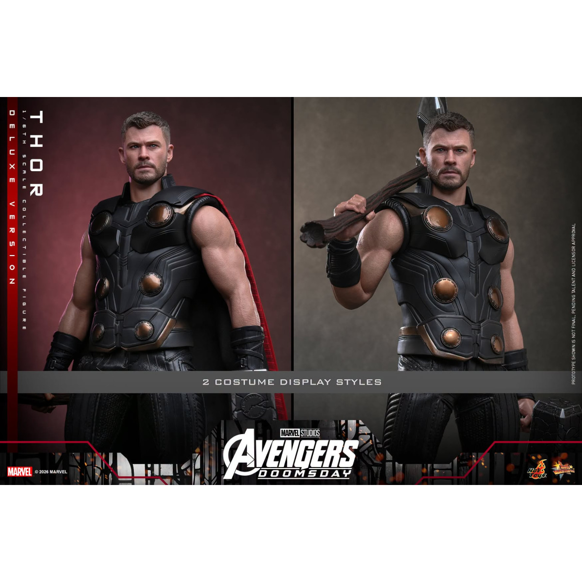 Hot Toys – „ Thor “ Deluxe 1/6 – „ Avengers “: Doomsday