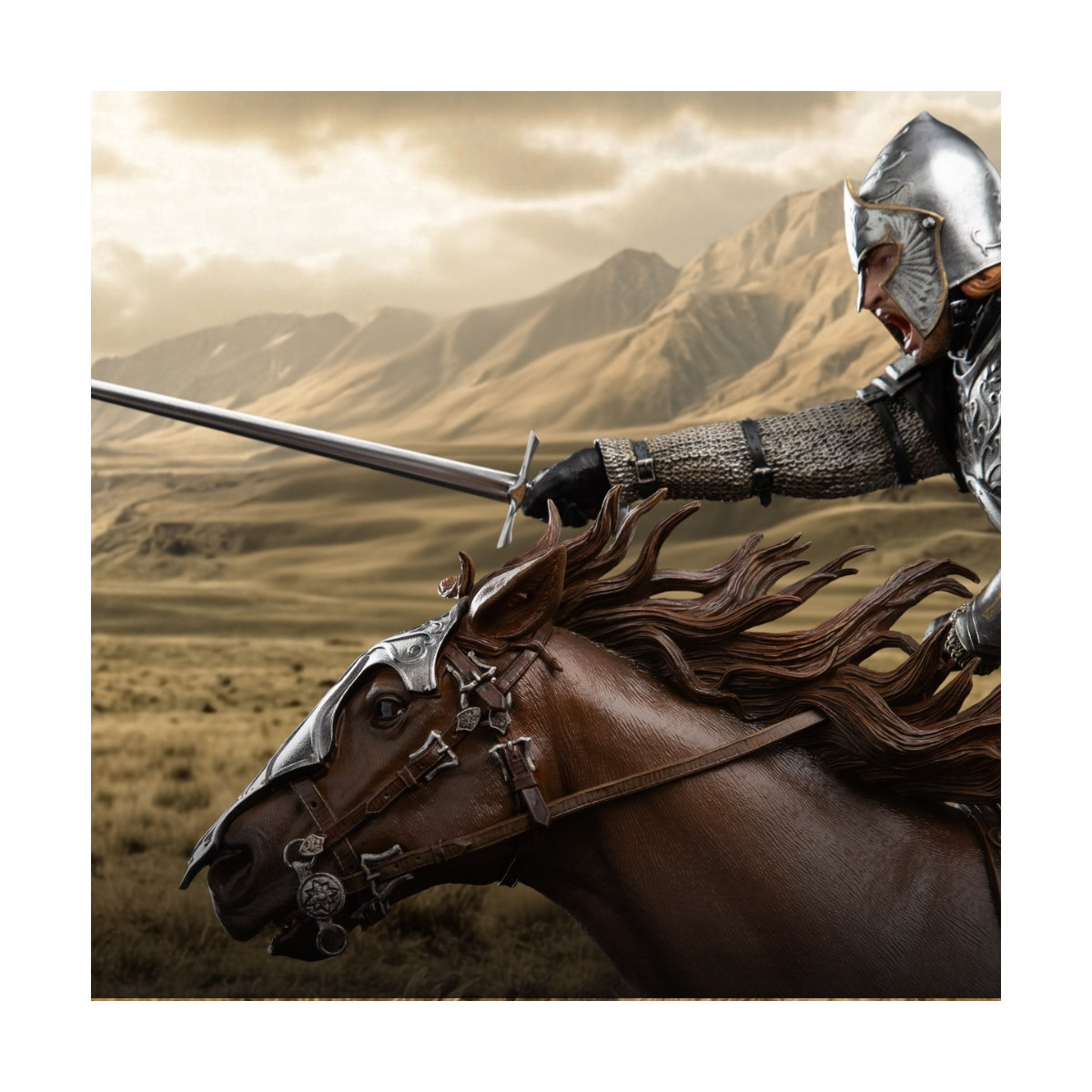 Weta Der Herr der Ringe – Statue im Maßstab 1:6: Éomer „On Firefoot“ | Figur