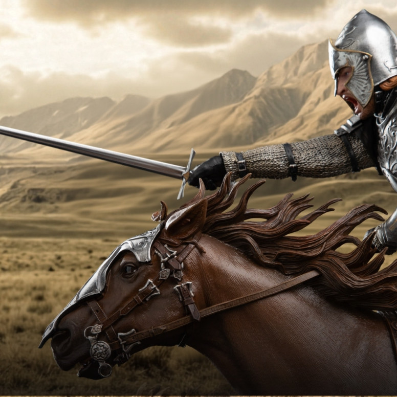 Weta Der Herr der Ringe – Statue im Maßstab 1:6: Éomer „On Firefoot“ | Figur
