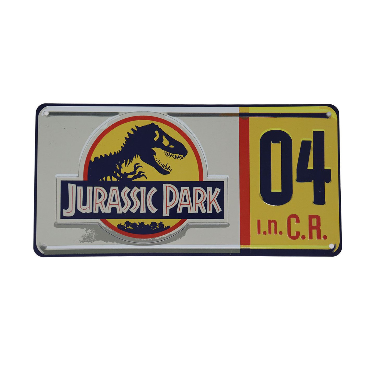 Doctor Collector - Jurassic Park: Dennis Nedry – 1:1-Nachbau der Plakette