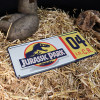 Doctor Collector - Jurassic Park: Dennis Nedry – 1:1-Nachbau der Plakette
