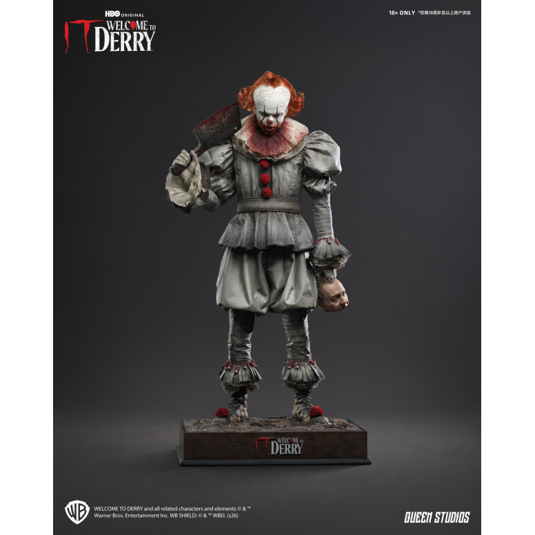 Queen Studios - Pennywise 1/3-Statue „Welcome to Derry“ (Standardausführung)