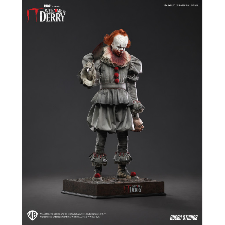 Queen Studios - Pennywise 1/3-Statue „Welcome to Derry“ (Standardausführung)