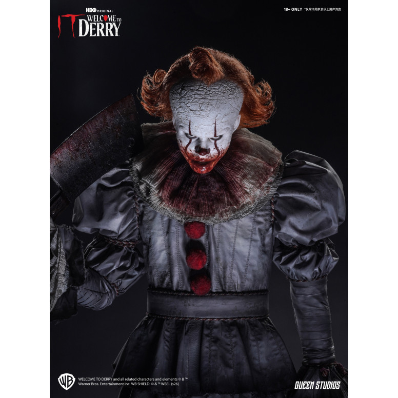 Queen Studios - Pennywise 1/3-Statue „Welcome to Derry“ (Standardausführung)