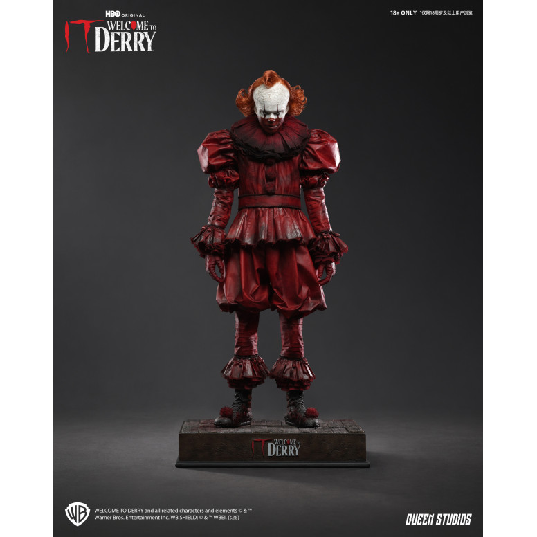 Queen Studios - Pennywise 1/3-Statue „Welcome to Derry“ Premium