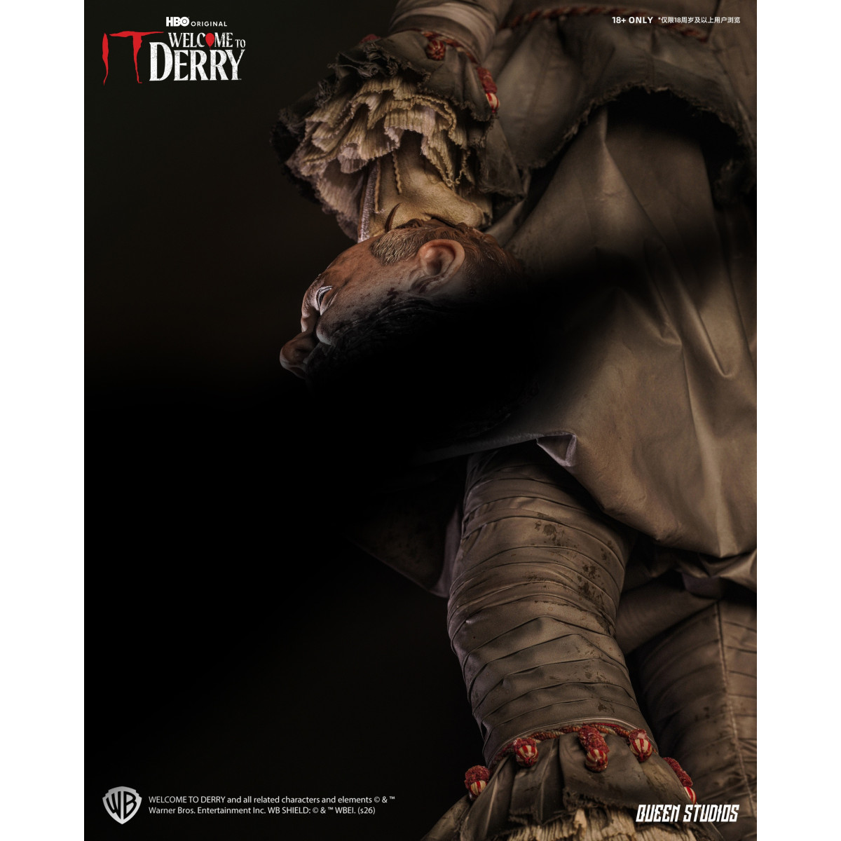 Queen Studios - Pennywise 1/3-Statue „Welcome to Derry“ Premium