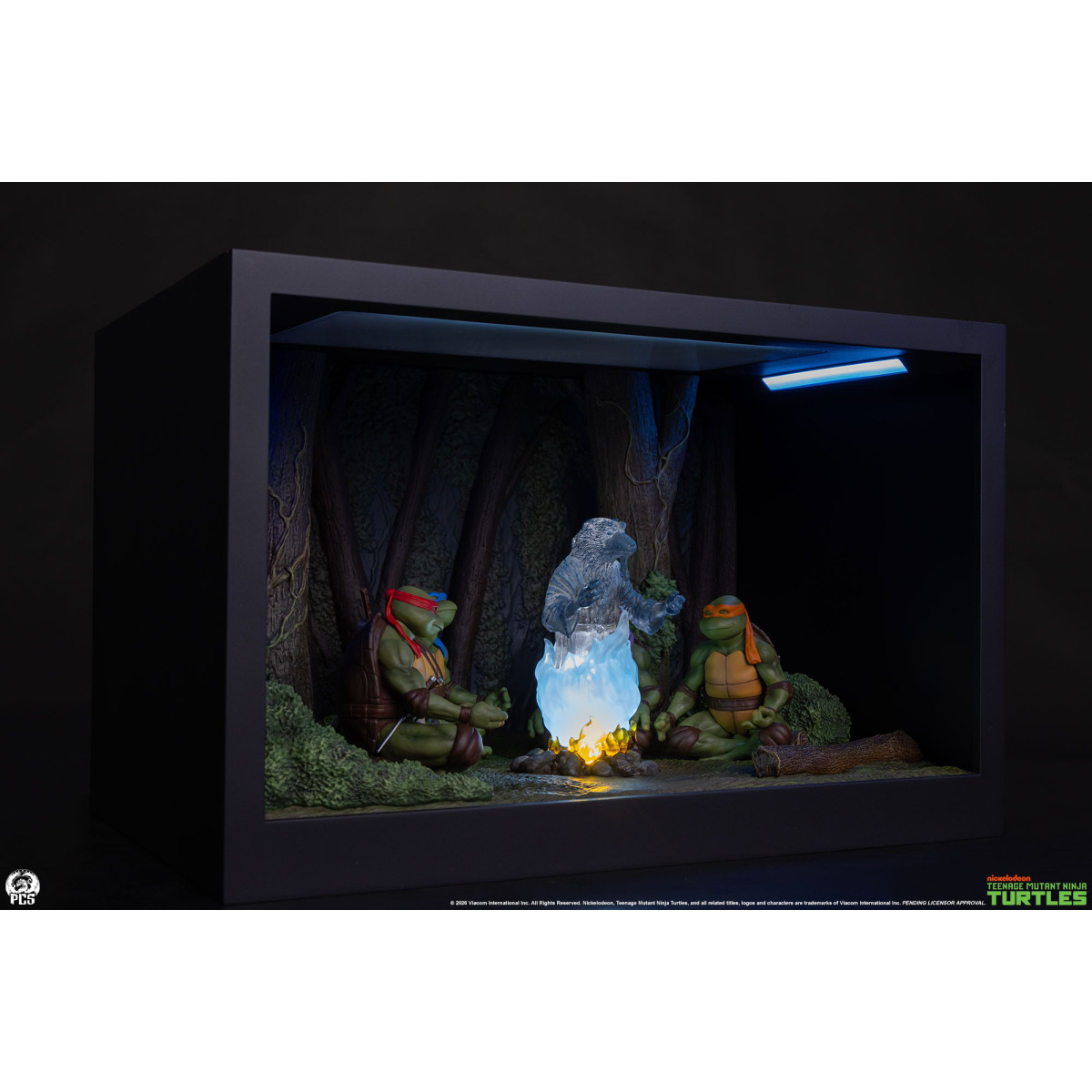 Premium Collectibles Studio PCS – TMNT-Diorama im Mini-Maßstab: „Splinter's Spirit“