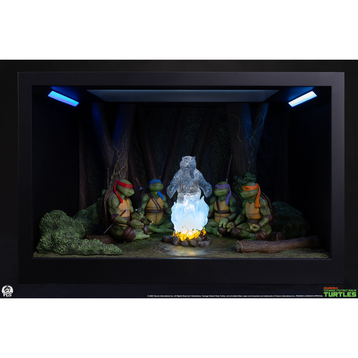 Premium Collectibles Studio PCS – TMNT-Diorama im Mini-Maßstab: „Splinter's Spirit“
