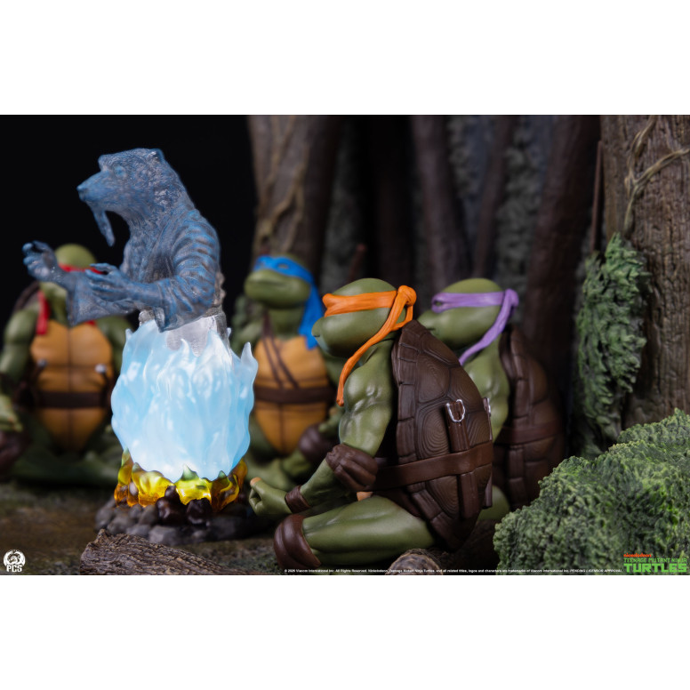 Premium Collectibles Studio PCS – TMNT-Diorama im Mini-Maßstab: „Splinter's Spirit“
