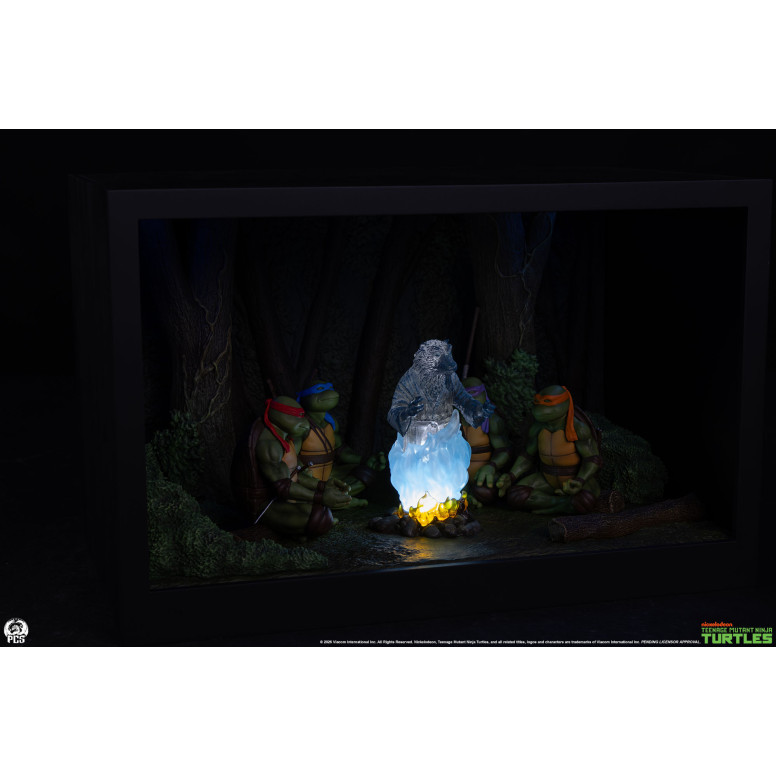 Premium Collectibles Studio PCS – TMNT-Diorama im Mini-Maßstab: „Splinter's Spirit“