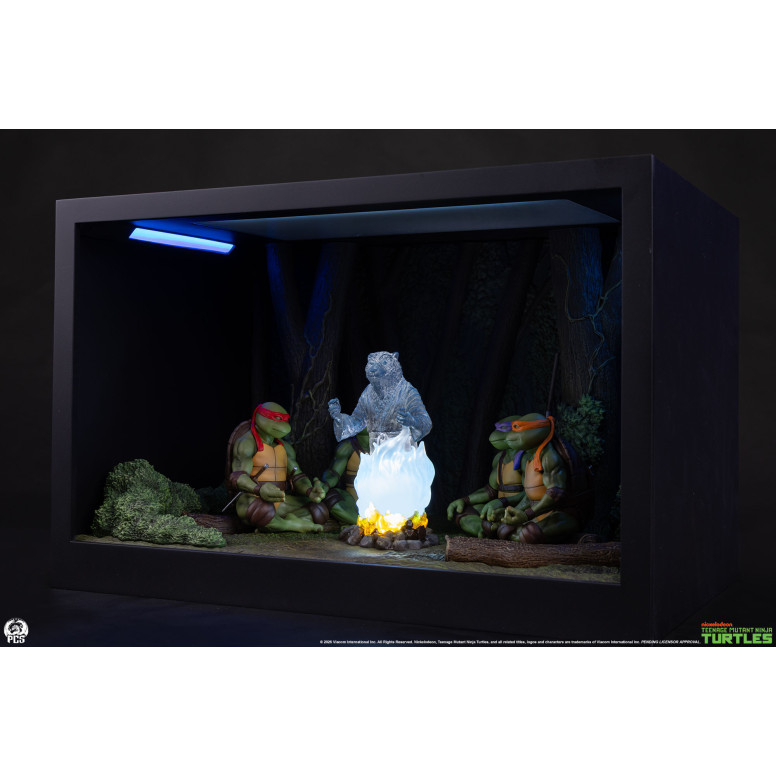 Premium Collectibles Studio PCS – TMNT-Diorama im Mini-Maßstab: „Splinter's Spirit“