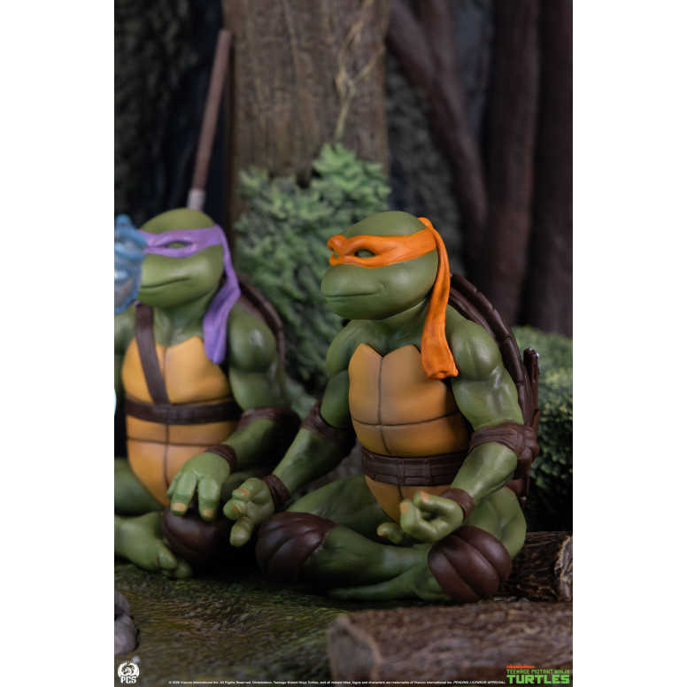 Premium Collectibles Studio PCS – TMNT-Diorama im Mini-Maßstab: „Splinter's Spirit“