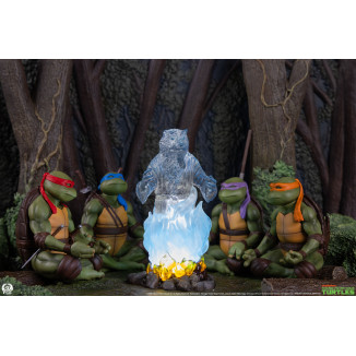 Premium Collectibles Studio PCS – TMNT-Diorama im Mini-Maßstab: „Splinter's Spirit“