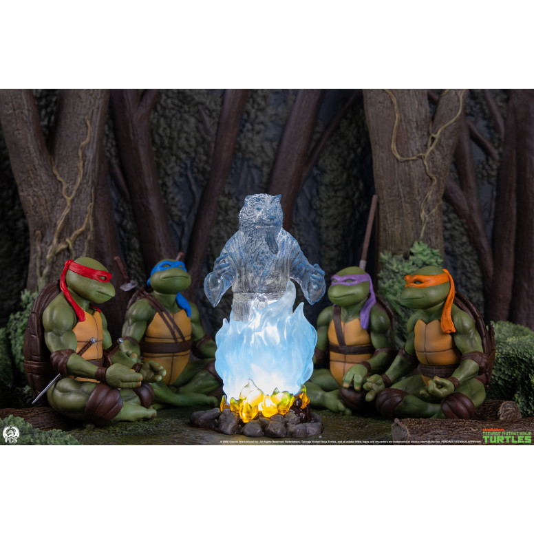 Premium Collectibles Studio PCS – TMNT-Diorama im Mini-Maßstab: „Splinter's Spirit“
