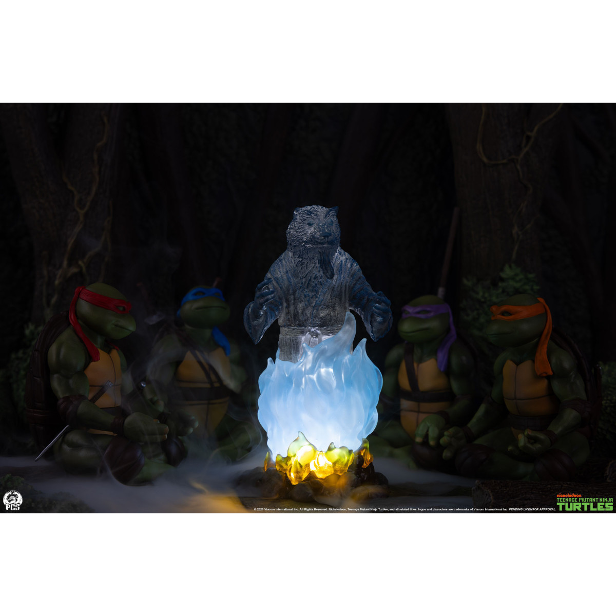 Premium Collectibles Studio PCS – TMNT-Diorama im Mini-Maßstab: „Splinter's Spirit“
