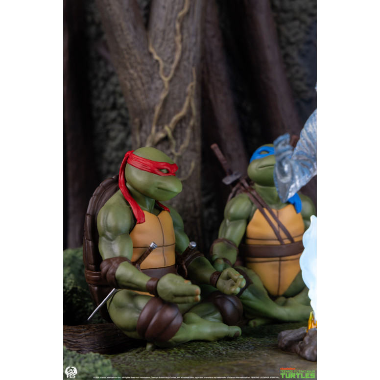 Premium Collectibles Studio PCS – TMNT-Diorama im Mini-Maßstab: „Splinter's Spirit“