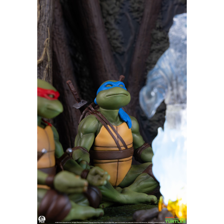 Premium Collectibles Studio PCS – TMNT-Diorama im Mini-Maßstab: „Splinter's Spirit“
