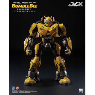 Three Zero Transformers – Bumblebee DLX Bumblebee-Figur im Cybertron-Modus