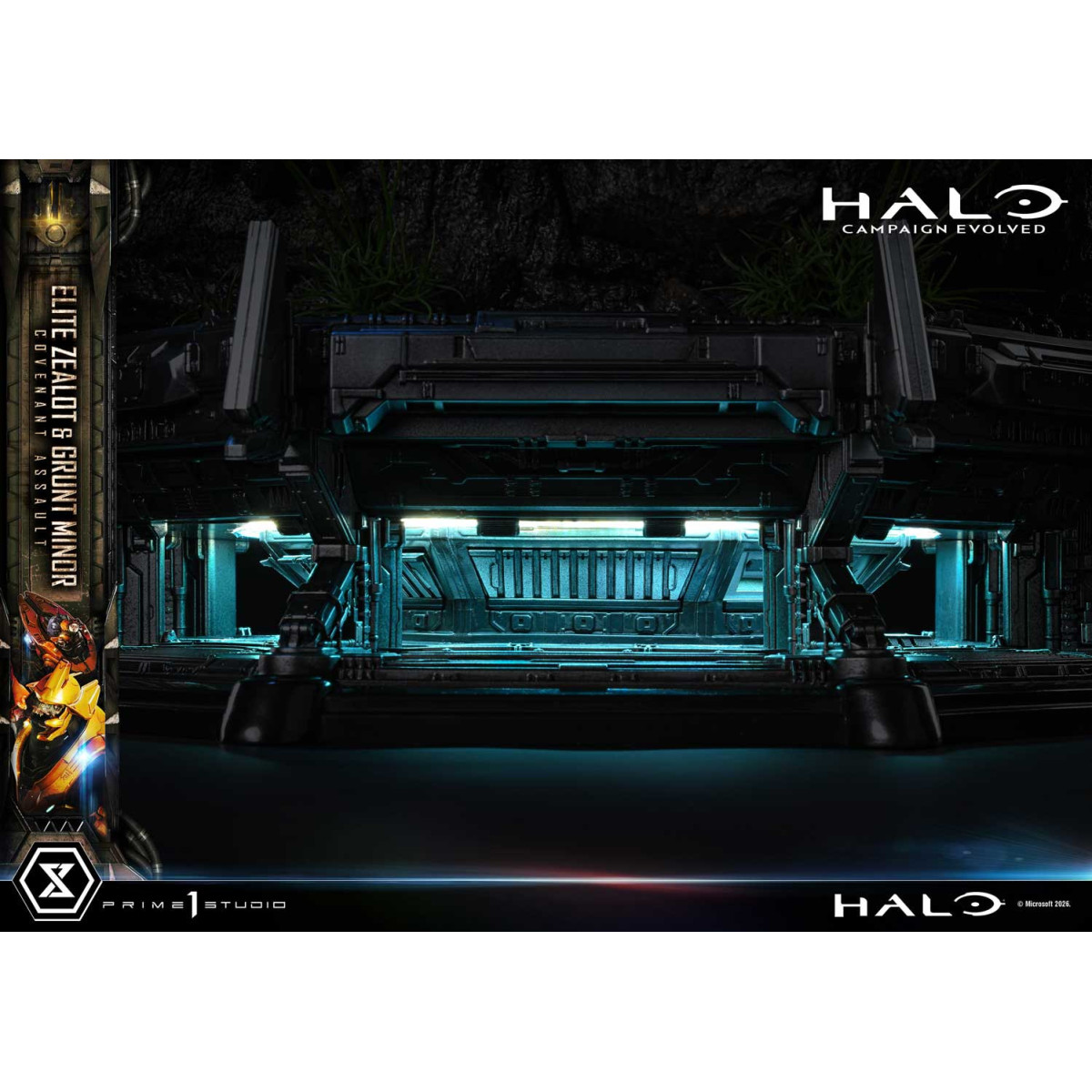 Prime 1 Studio - Halo Campagn Evolved Elite Zealot & Grunt Minor: Covenant Assault Bonus-Version