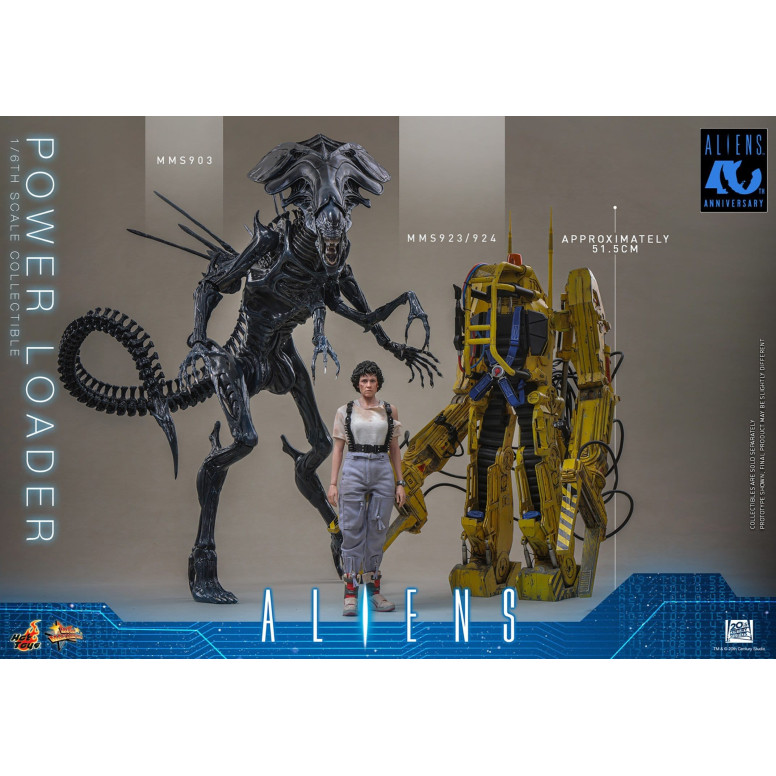 Hot Toys – Aliens – Ellen Ripley mit Power Loader, 1:6, MMS923