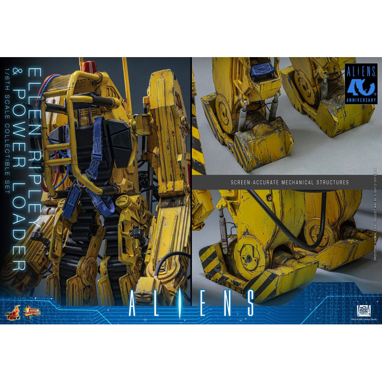 Hot Toys – Aliens – Ellen Ripley mit Power Loader, 1:6, MMS923