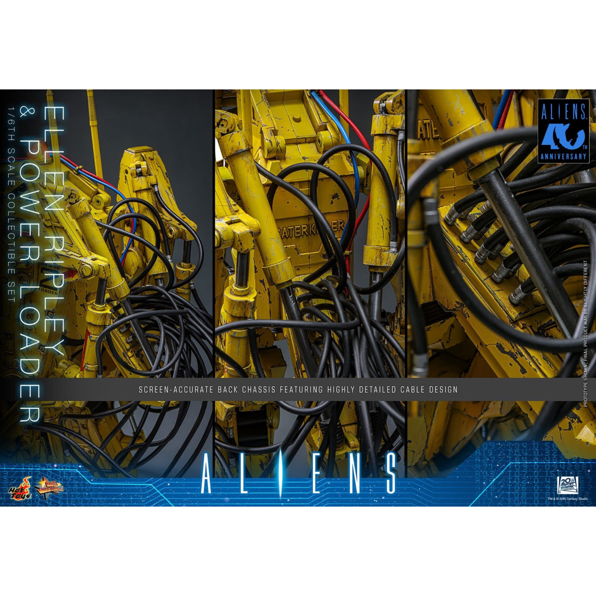 Hot Toys – Aliens – Ellen Ripley mit Power Loader, 1:6, MMS923