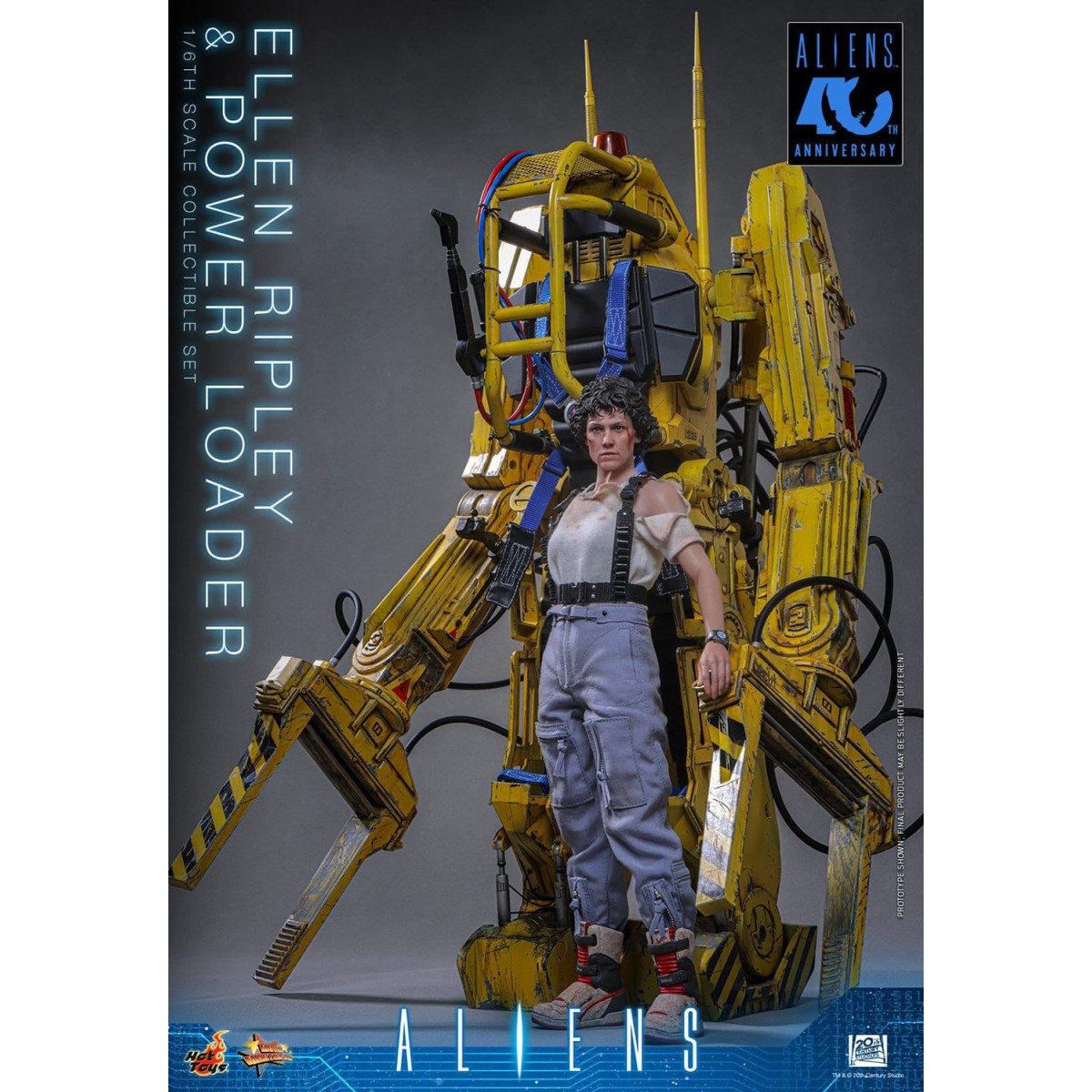 Hot Toys – Aliens – Ellen Ripley mit Power Loader, 1:6, MMS923