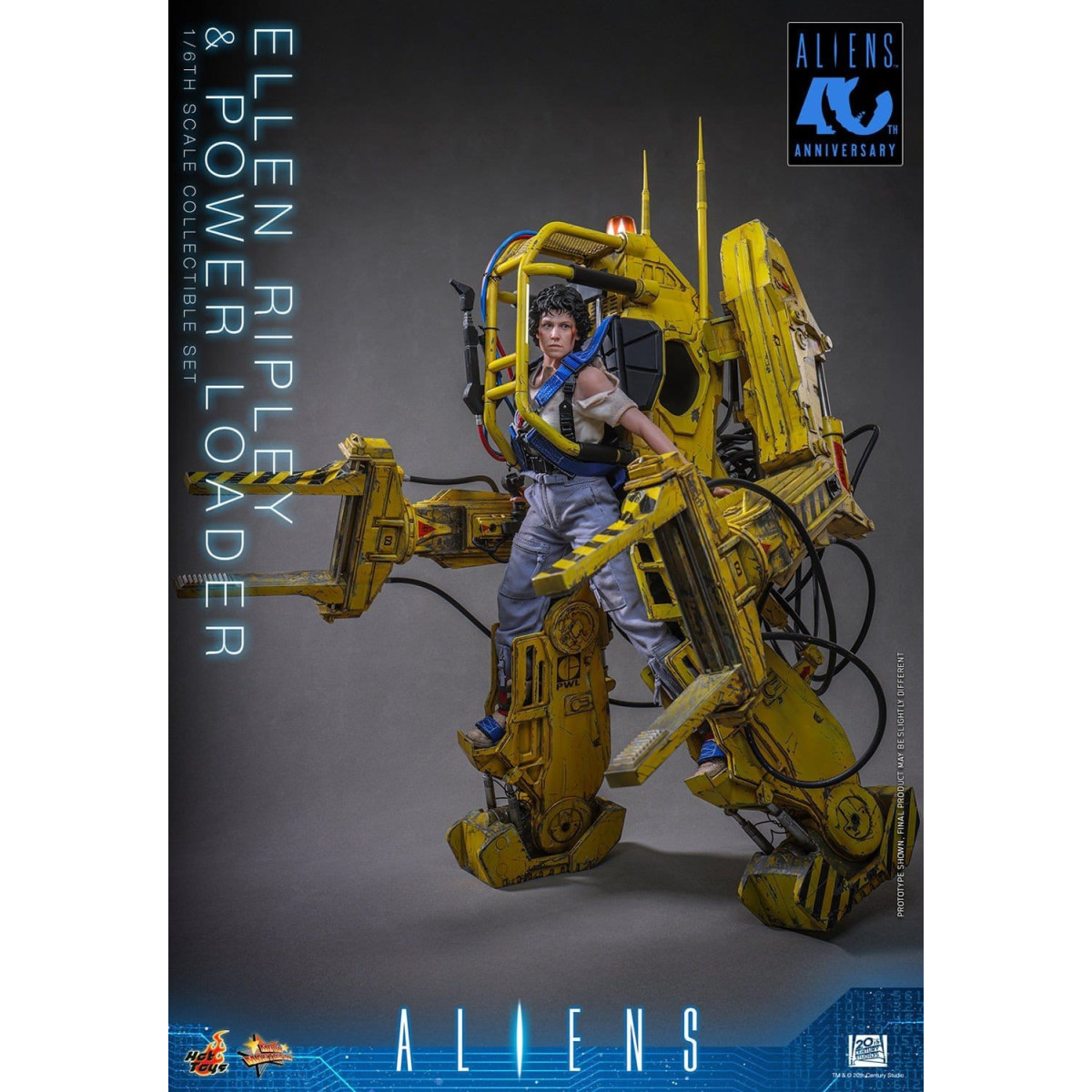 Hot Toys – Aliens – Ellen Ripley mit Power Loader, 1:6, MMS923