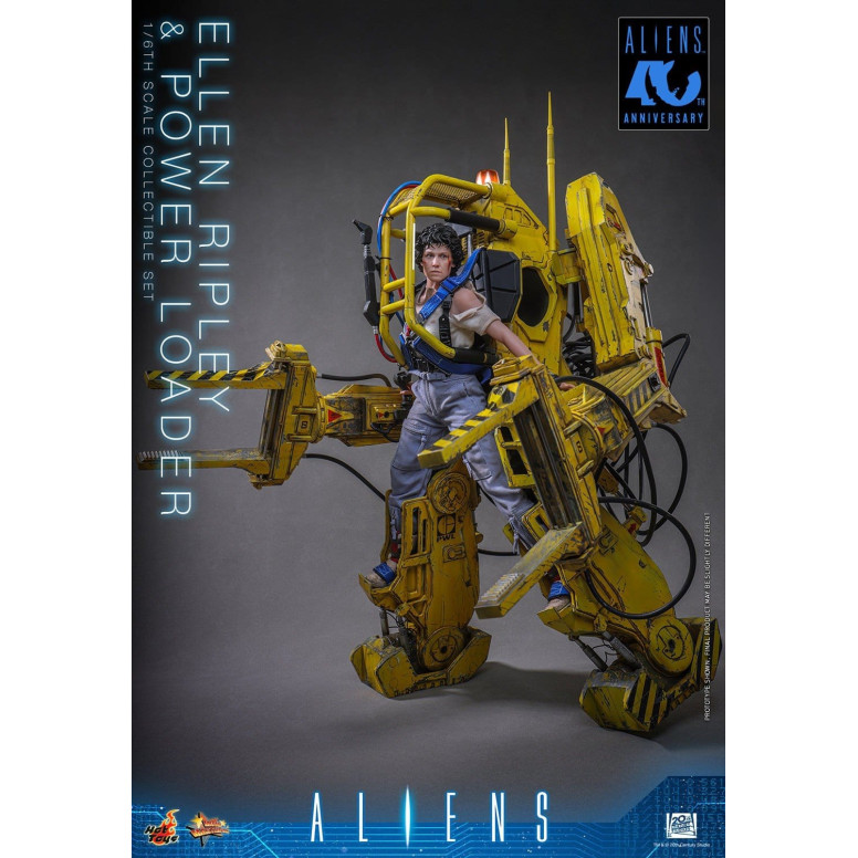 Hot Toys – Aliens – Ellen Ripley mit Power Loader, 1:6, MMS923
