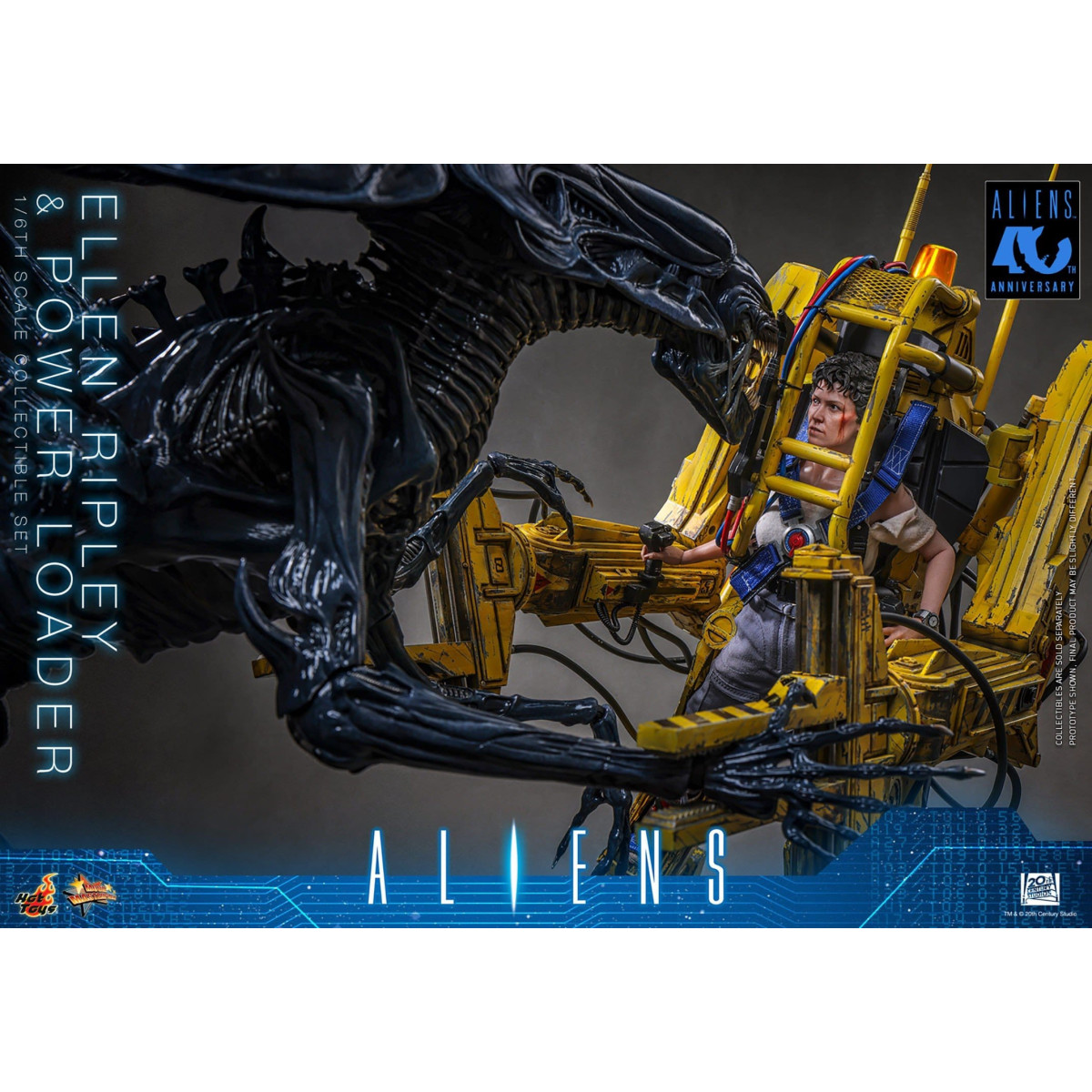 Hot Toys – Aliens – Ellen Ripley mit Power Loader, 1:6, MMS923