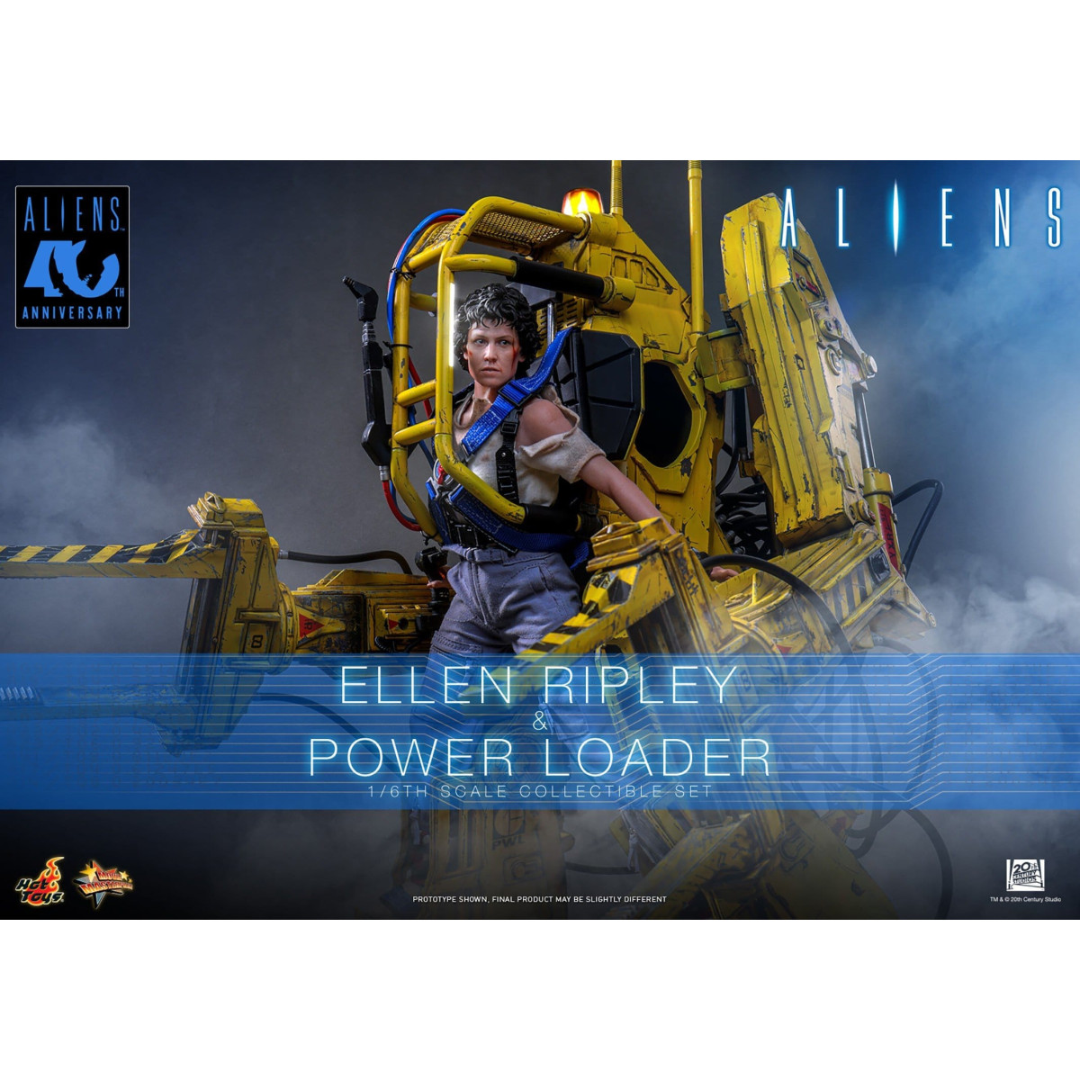 Hot Toys – Aliens – Ellen Ripley mit Power Loader, 1:6, MMS923
