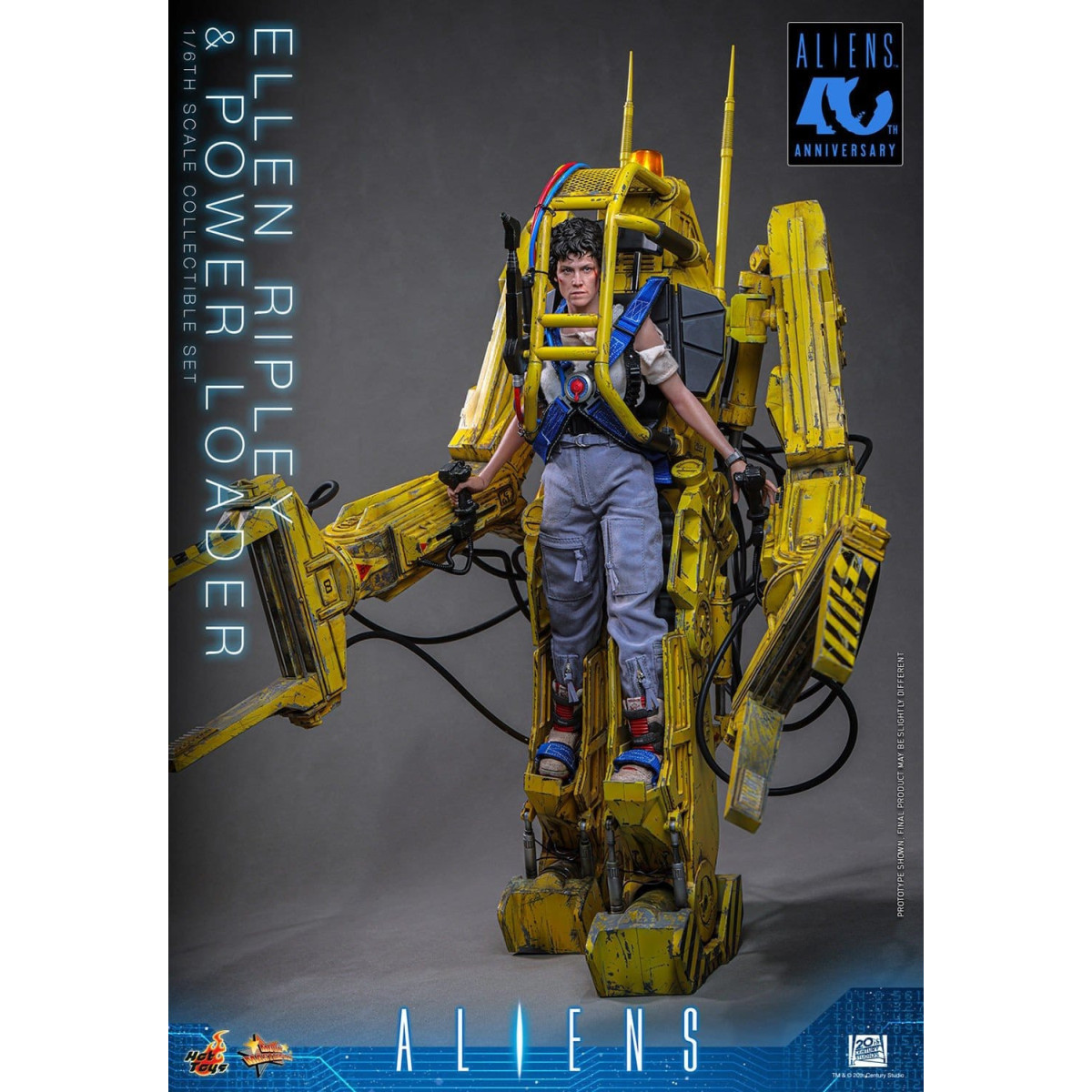 Hot Toys – Aliens – Ellen Ripley mit Power Loader, 1:6, MMS923