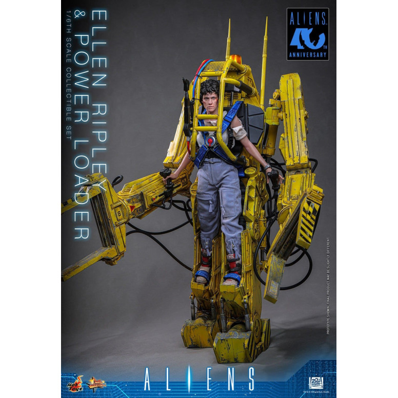 Hot Toys – Aliens – Ellen Ripley mit Power Loader, 1:6, MMS923