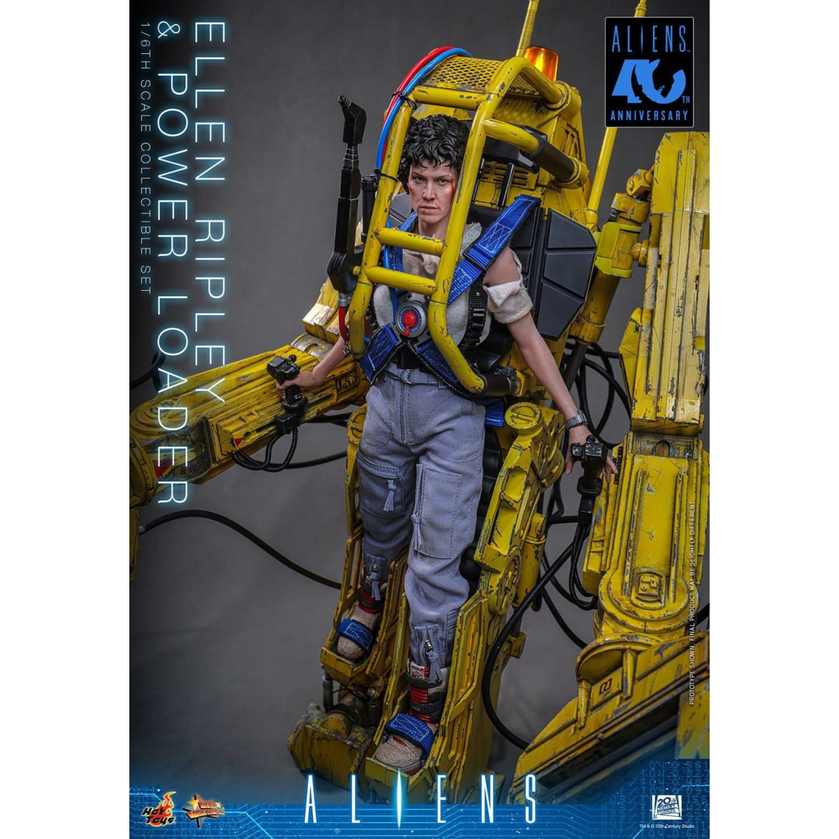 Hot Toys – Aliens – Ellen Ripley mit Power Loader, 1:6, MMS923