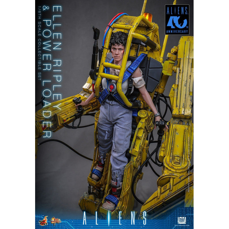 Hot Toys – Aliens – Ellen Ripley mit Power Loader, 1:6, MMS923
