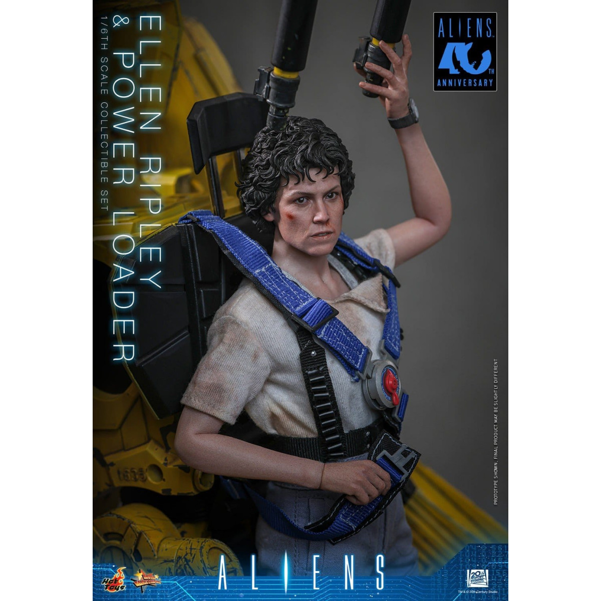 Hot Toys – Aliens – Ellen Ripley mit Power Loader, 1:6, MMS923