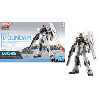 Bandai - Gunpla - Gundam 1/144 HG – RX-93 ν Gundam Nu Gundam - Mobile Suit Gundam: Char's Counterattack – Figur