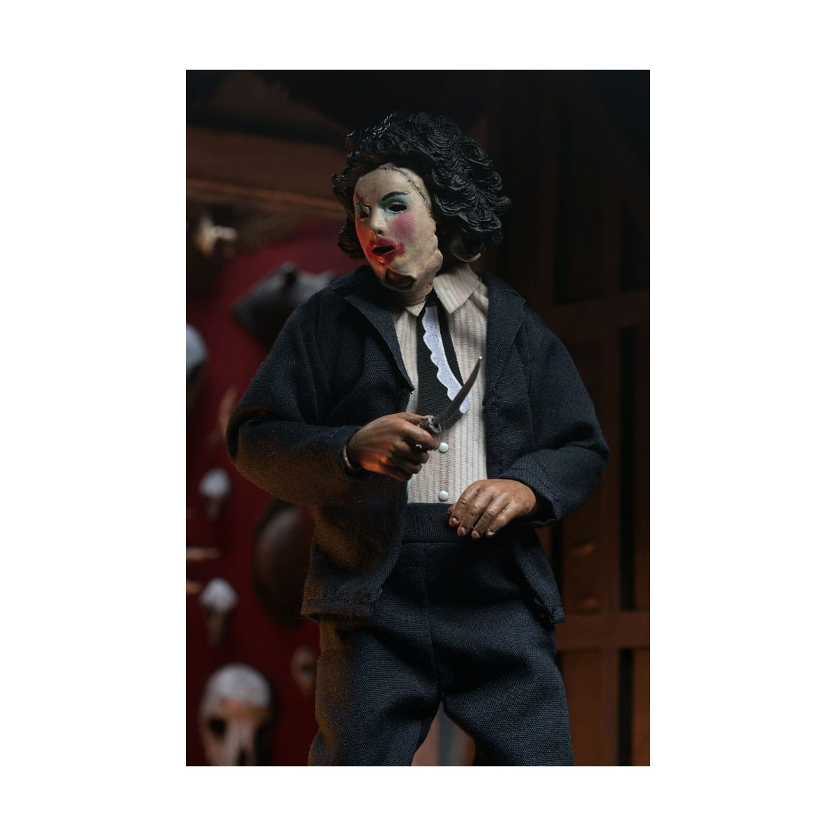 Neca Texas Chainsaw Massacre – Bekleideter Leatherface (Pretty Woman Die Maske)